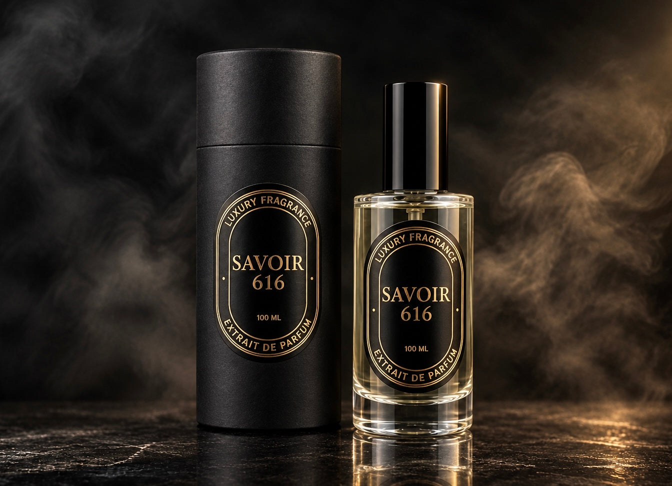 100ml Savoir 616 perfume and presentation case